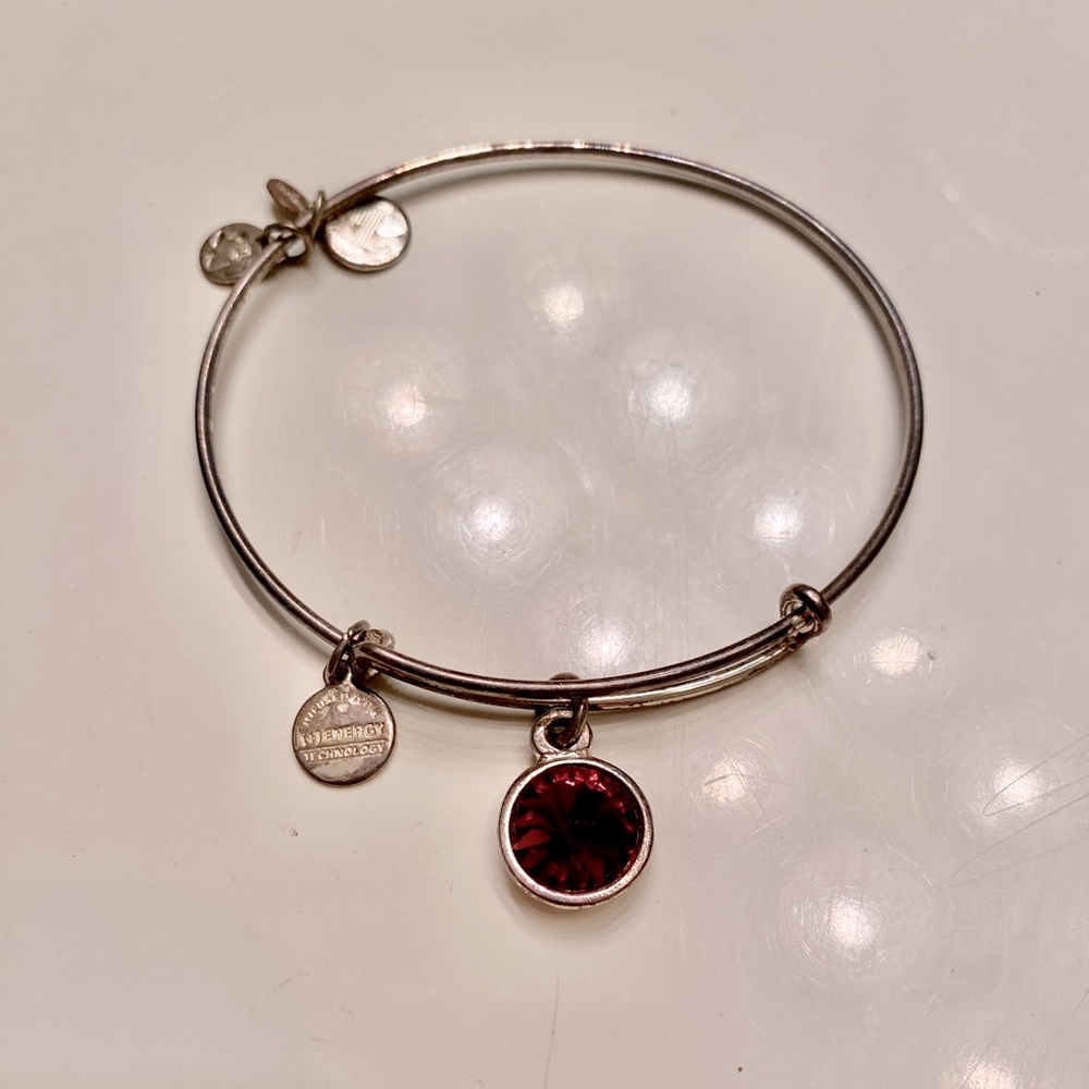 Amethyst Alex and Ani bangle